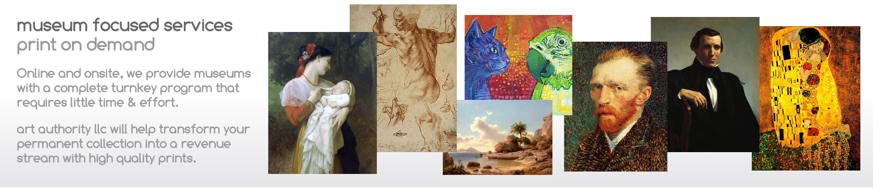museum focused products & services